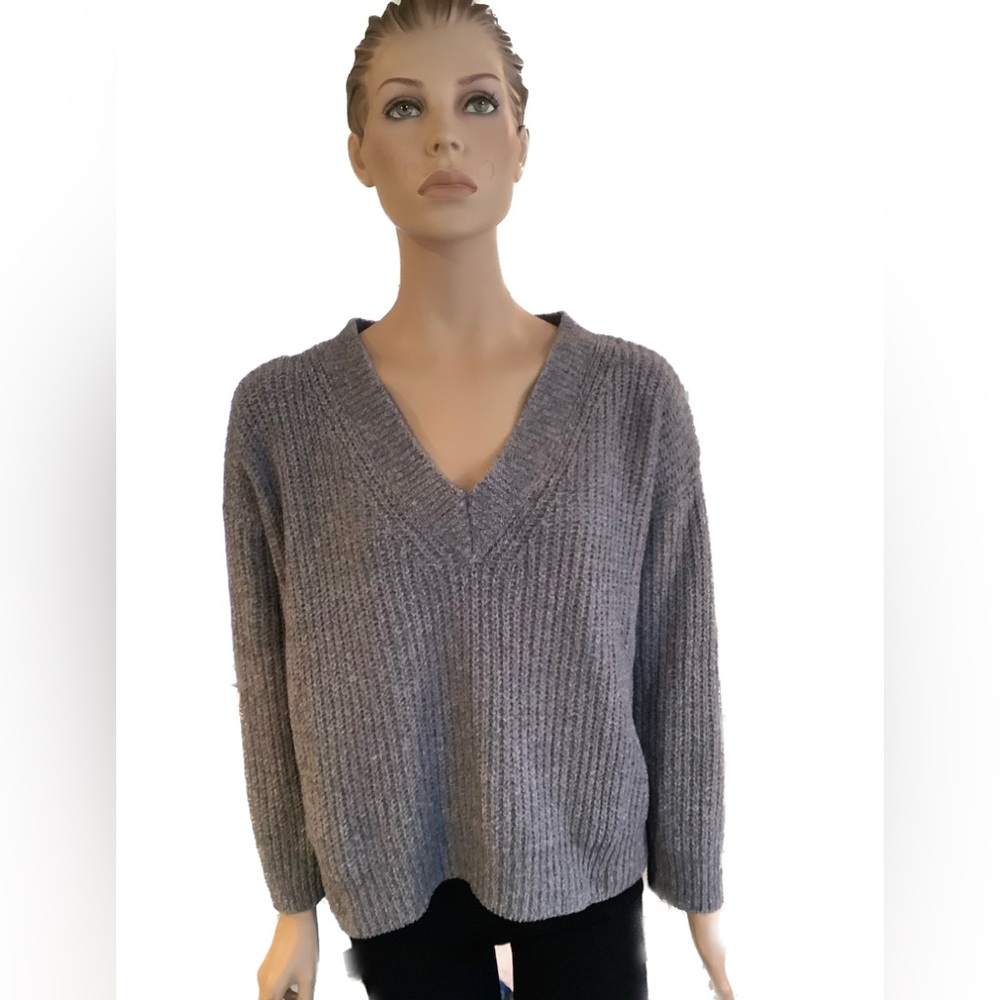 Hippie Rose V neck Sweater